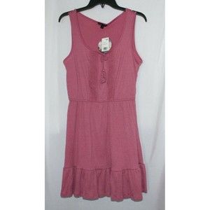 Bebop Women's Juniors Misses Casual Dress Size M Color Vintage Rose